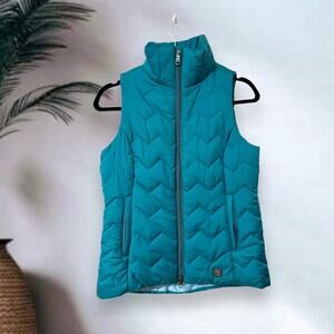 Noble Outfitters Calgary Vest Teal Puffer Vest  Noble Outfitters Equestrian Vest